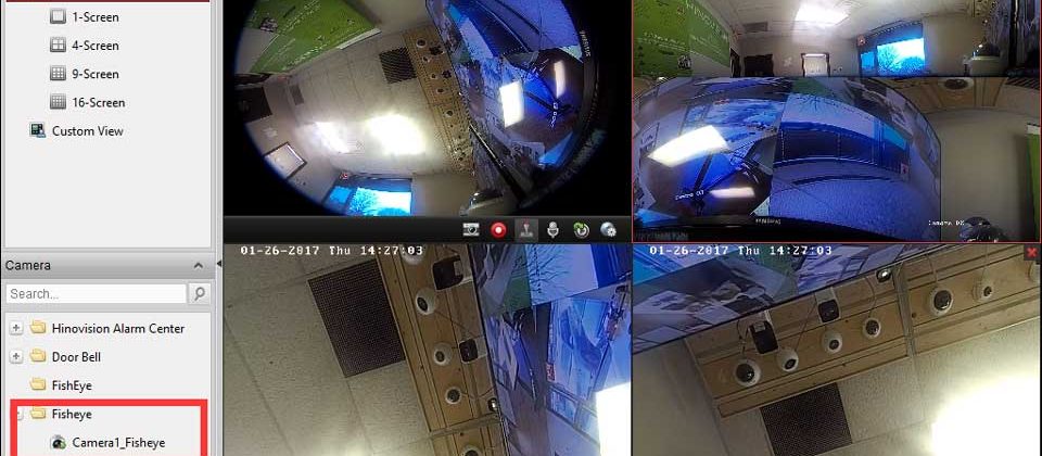 How to Configure Fisheye Camera to NVR and iVMS-Pro