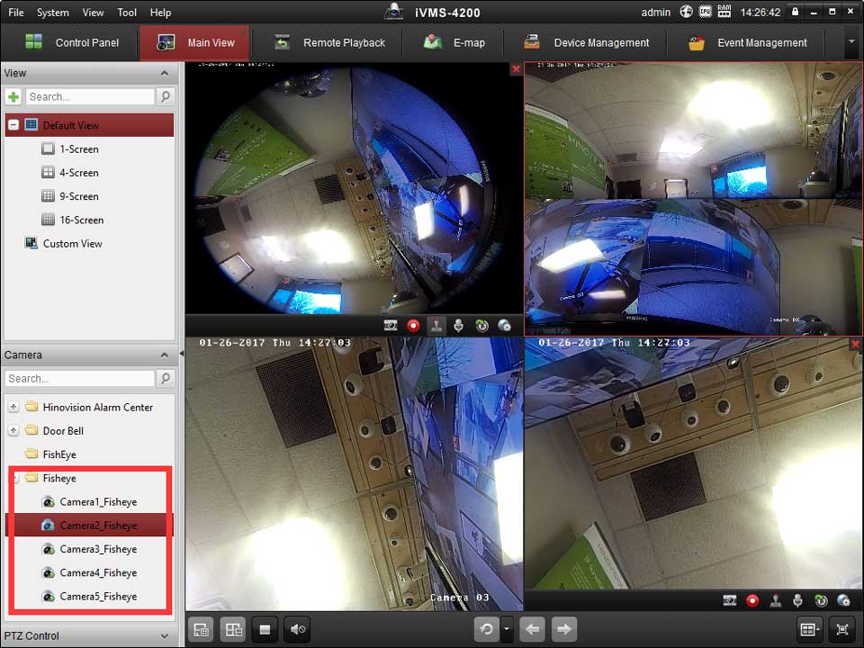 How to Configure Fisheye Camera to NVR and iVMS-Pro