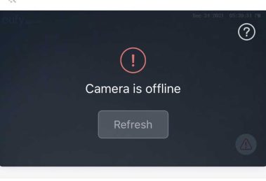 Troubleshoot Offline Camera