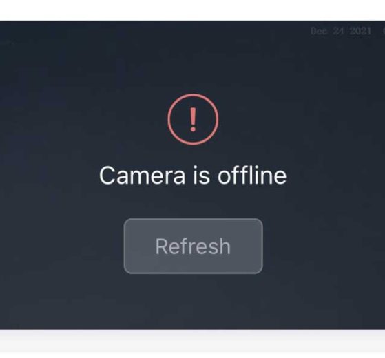 Troubleshoot Offline Camera